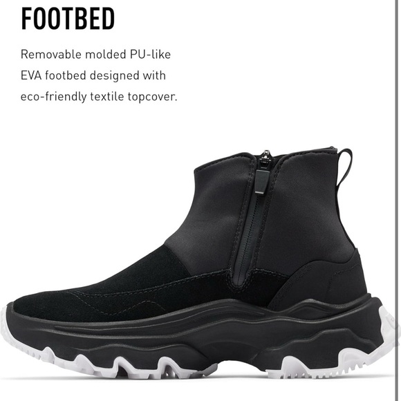 Sorel Women's Kinetic Breakthru Acadia Waterproof Shoe - Picture 3 of 5